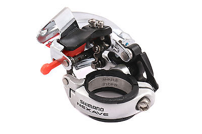 SHIMANO NEXAVE FD-C510 MTB FRONT GEAR MECH DERAILLEUR DUAL PULL TOP SWING 31.8mm