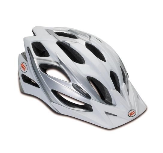 QUALITY BELL SLANT CYCLE HELMET WHITE ADULTS 54cm - 61cm SAFETY AT LOW PRICE