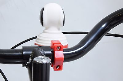 SNOOPY BICYCLE BIKE HANDLEBAR SQUEAKY TOY IDEAL GREAT PRESENT BIG DISCOUNT RED