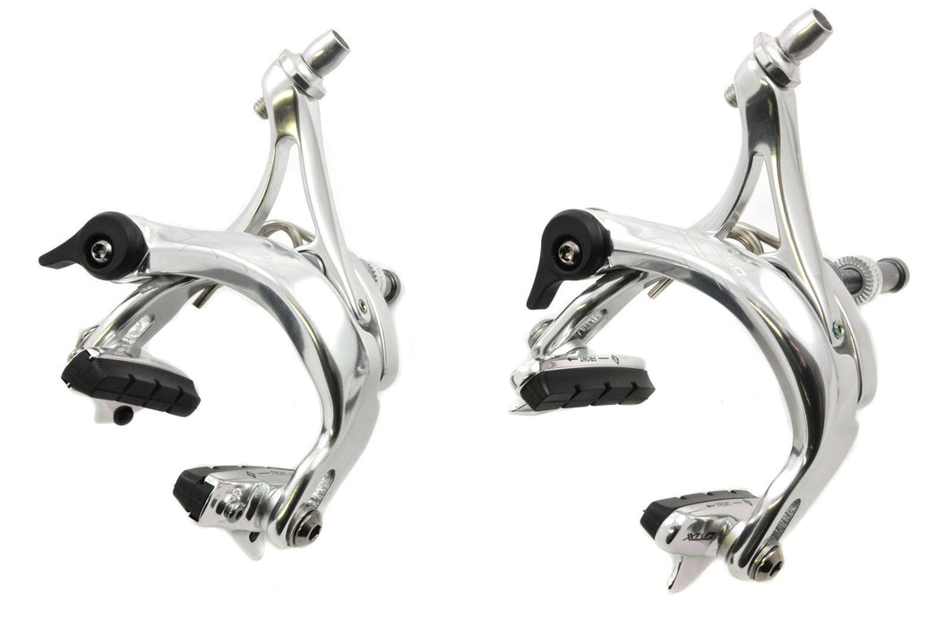 PAIR XLC COMP ROAD BIKE BRAKE CALIPERS QUICK RELEASE +CARTRIDGE PADS 50% OFF