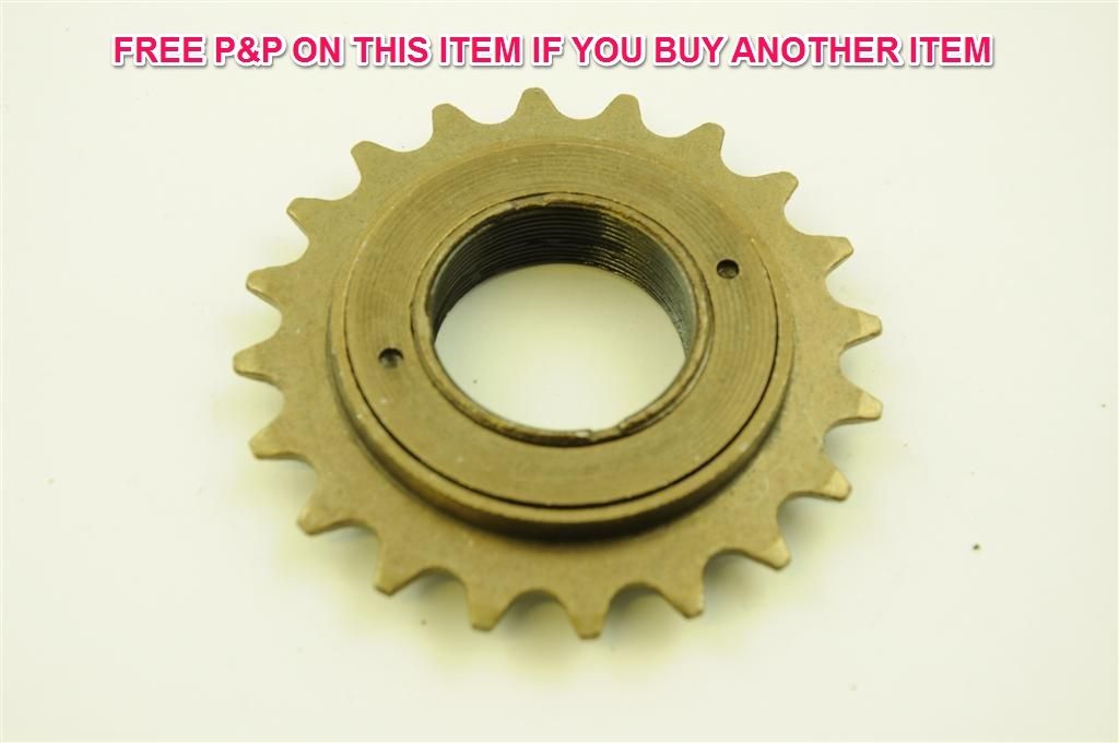 20 TEETH FREEWHEEL SPROCKET COG FOR ANTIQUE ROADSTER BIKE SINGLE SPEED CYCLES