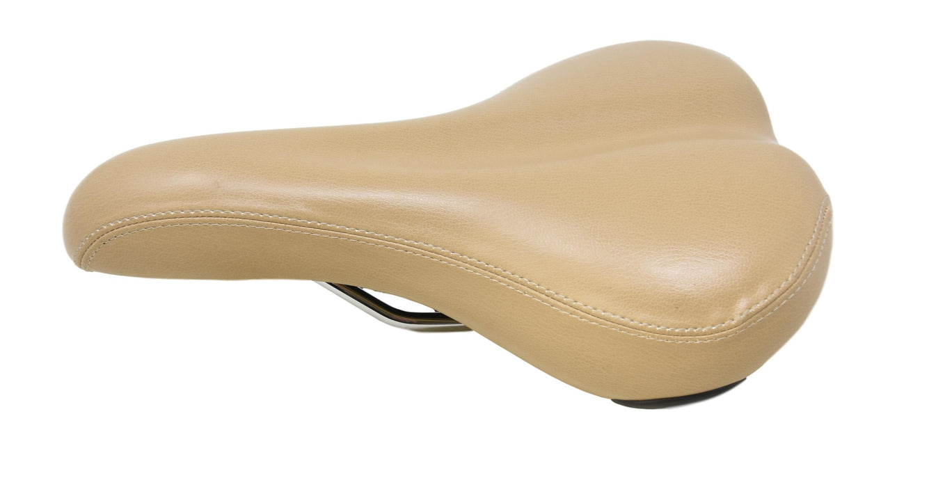 HI QUALITY CIONILLI CAMEL COLOUR COMFORT LIFESTYLE BIKE SADDLE SEAT CR-MO RAILS