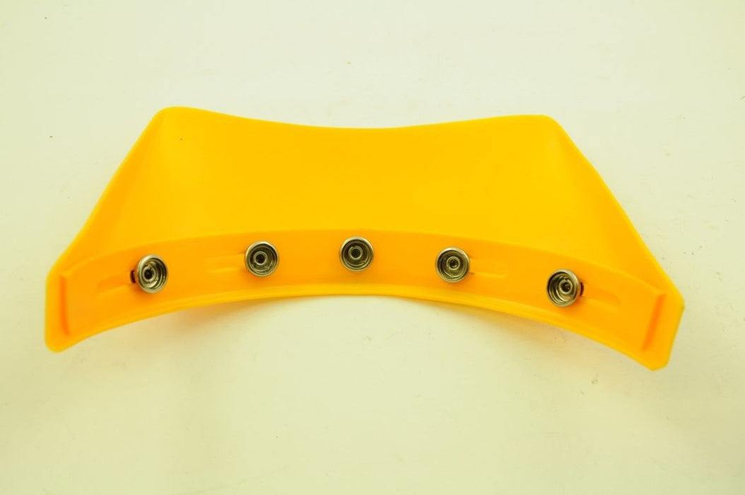 OLD SCHOOL BMX 80`s MADE BIEFFE HELMET SHIELD VISOR GUARD NEW OLD STOCK YELLOW