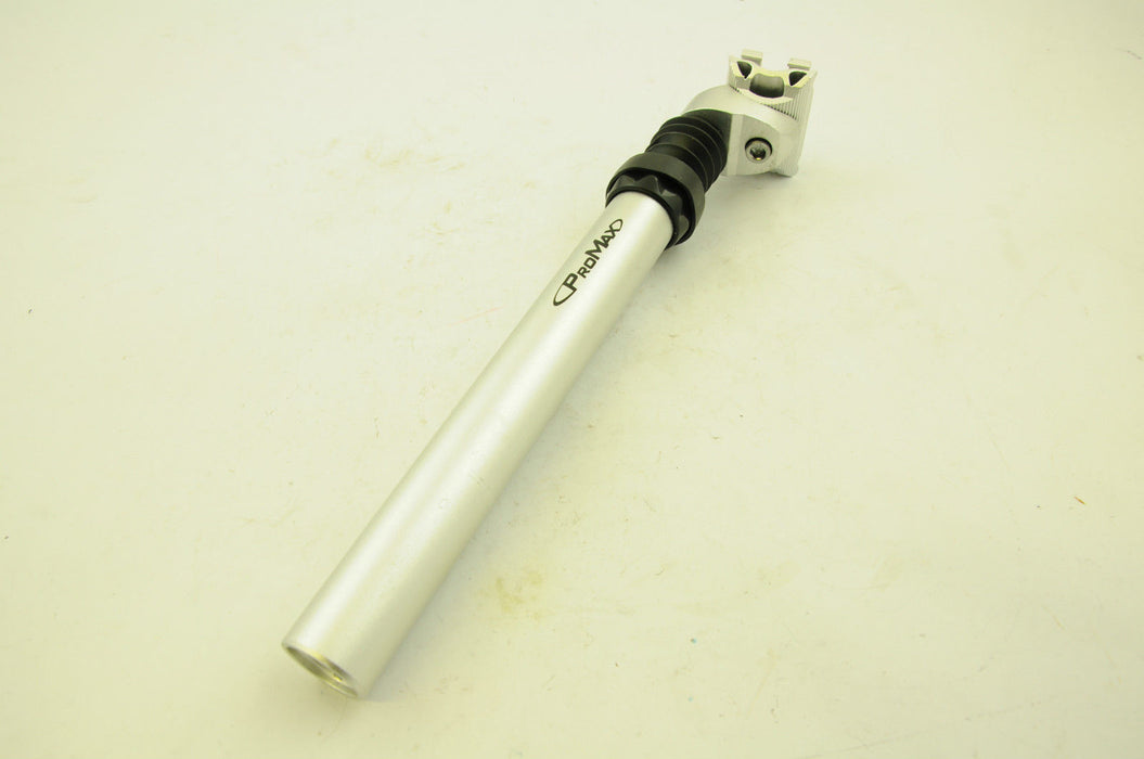 PROMAX SUSPENSION SEAT POST 28 mm x 12" MTB ATB, ALL BIKE SADDLE MICRO ADJUST