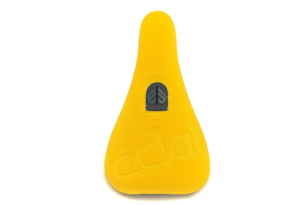 ECLAT GONZO PIVOTAL SEAT LIGHTWEIGHT SADDLE FAT PADDED YELLOW