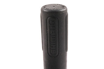 SHIMANO BIKE RUBBER HANDLEBAR GRIPS 120mm BLACK SUIT MTB HYBRID ETC BL-IM40