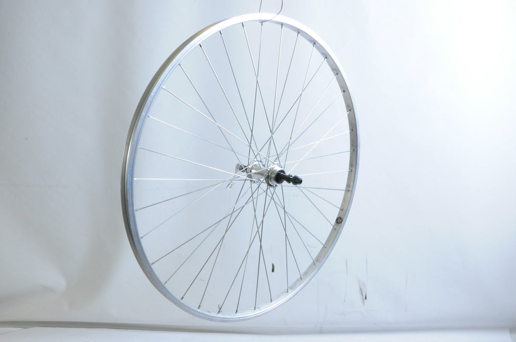 700C (622 - 19) REAR QUICK RELEASE WHEEL BIKE RIM ALLOY 5,6, 7 SPD 130mm OLD