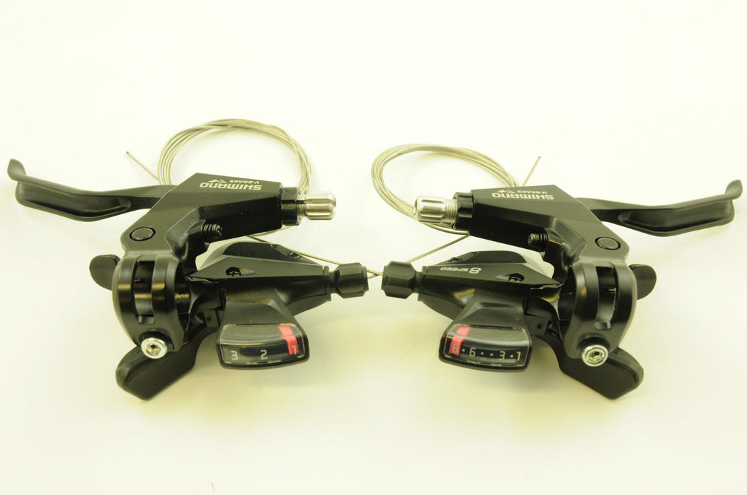 PAIR SHIMANO ALTUS ST-M310 RAPID FIRE STI SHIFTERS 24 SPEED 8 x 3 NEW