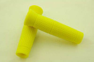 SMART NEON YELLOW PIMPLE BIKE CRUISER MTB CRUISER HANDLEBAR GRIPS LOW PRICE