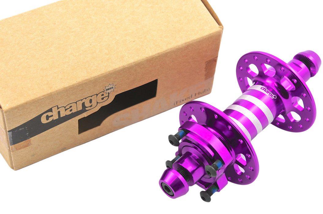 CHARGE SHAKER URBAN TRACK FIXIE REAR SINGLE SPEED 32H HUB PURPLE SALE 50%OFF