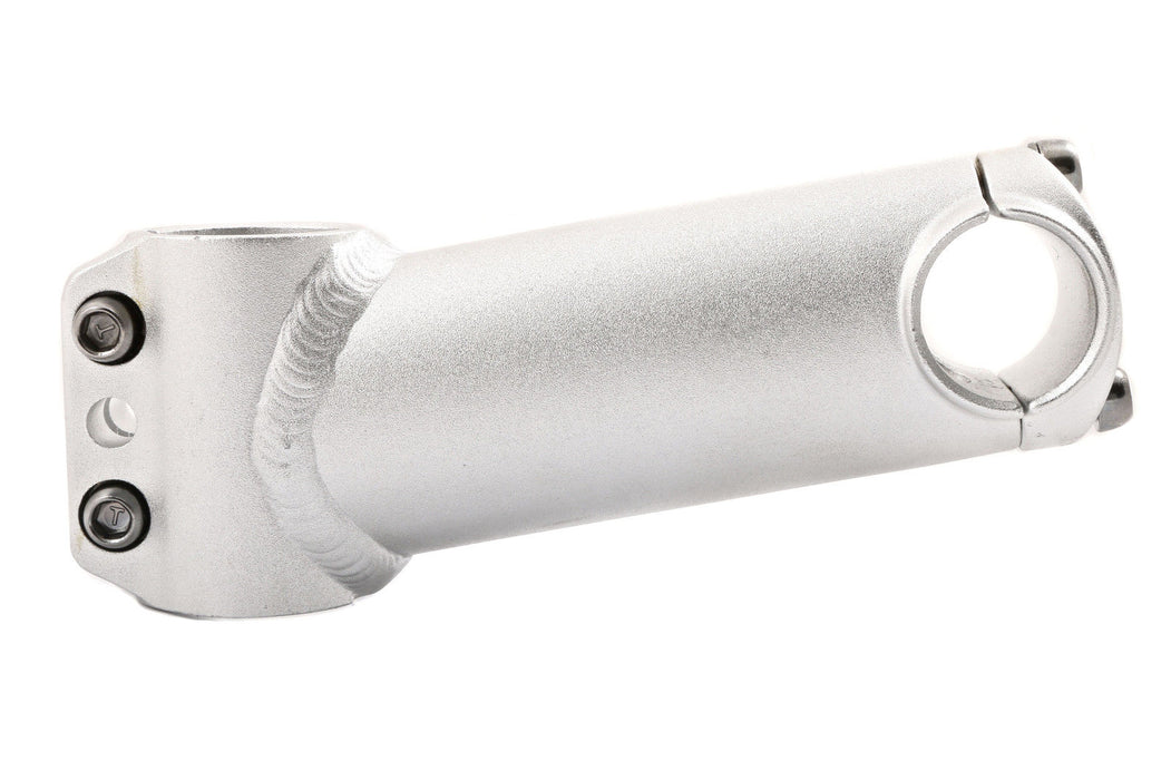 120mm REACH 15 DEGREE RISE ALLOY BIKE HANDLEBAR STEM 28.6mm SANDBLAST SILVER