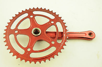 1982 JAPAN SAKAE ROYALE 46 TEETH RED COTTERLESS CHAINWHEEL OLD SCHOOL BMX NOS