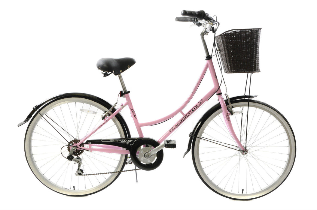 CLASSIQUE TRADITIONAL HERITAGE LADIES DUTCH LIFESTYLE BIKE+BASKET 16" 1F2798