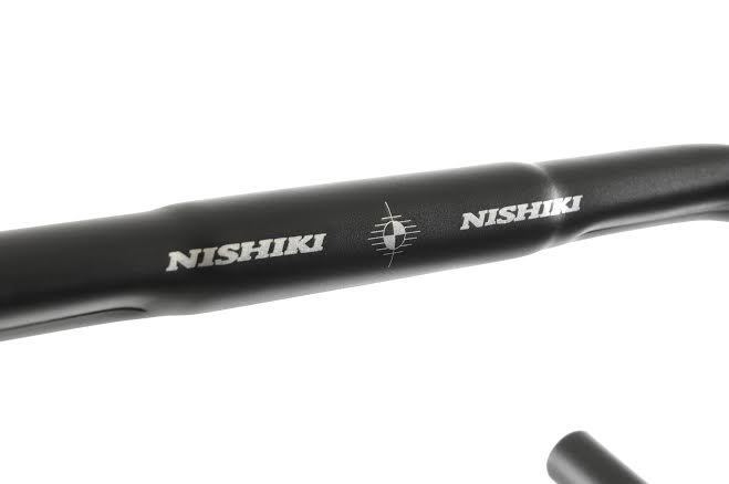 NISHIKI ROAD BIKE ALLOY DROP HANDLEBARS RACING BIKE,FIXIE,SPORTS BLACK LOW PRICE