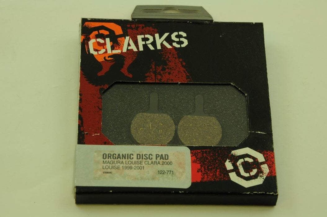 PAIR CLARKS ORGANIC DISC BRAKE PADS VX800C MAGURA LOUISE CLARA REPLACEMENT BOGOF