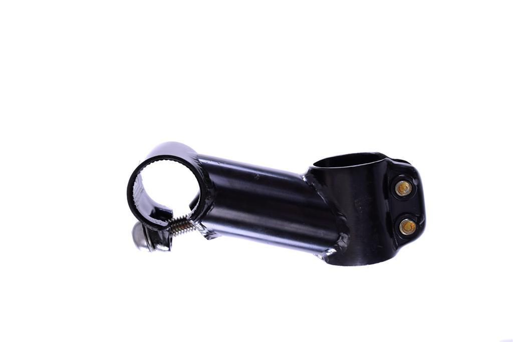 AHEAD MTB 25.4mm HANDLEBAR STEM 80mm LONG WITH 25 DEGREE RISE BLACK LOW PRICE