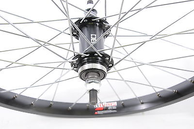 DIAMOND BACK PAIR 20" BMX BLACK WHEELS 3-8" CrMo 36 SPOKE ALEX ALLOY RIM NEW!!