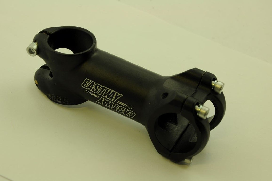 EASTWAY COMP ALLOY ULTRA-LIGHT AHEAD HANDLEBAR STEM 90mm SATIN BLACK 50% OFF