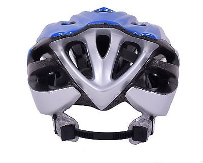 GIANT ARES BICYCLE HELMET SMALL-MEDIUM TRAIL BIKE HELMET 51-54cm BLUE & SILVER