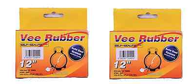 PAIR SELF-SEALING ALL SIZE 12” INNER TUBES 45 DEGREE BENT VALVE BIKE, PUSHCHAIR