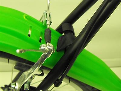 MOUNTAIN BIKE MUDGUARDS WIDE TRENDY GREEN COLOUR AT REDUCED TO FRACTION OF RRP