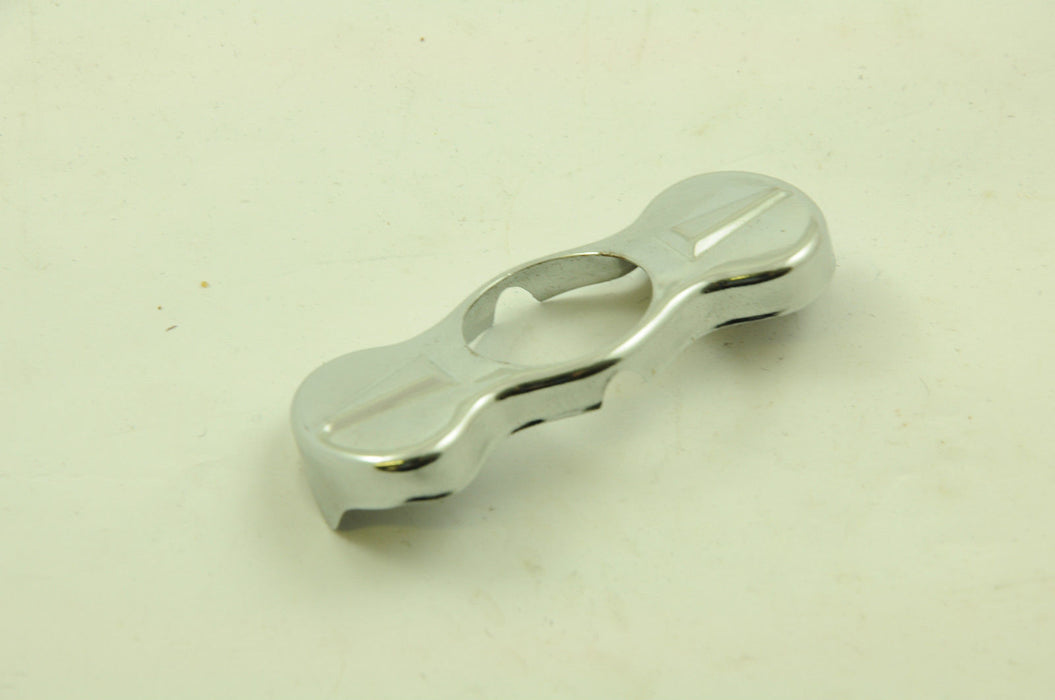 VINTAGE BICYCLE CHROME FRONT FORK CROWN STEEL PLATE COVER 1950-1970-80's RARE NO