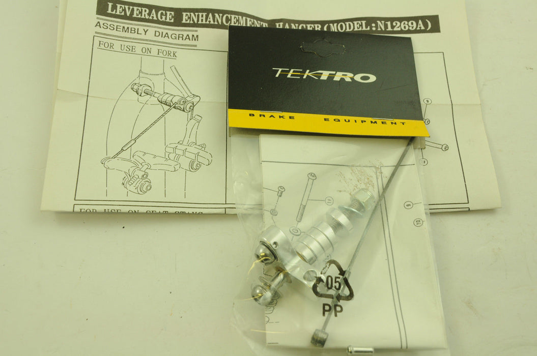 TEKTRO CANTI-LEVER BRAKE POWER BOOSTER FOR FRONT FORK MOUNTAIN BIKE ETC SILVER