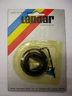 HEADSET LOCKING NUT RALEIGH BURNER OLD SCHOOL BMX LANDAR GENUINE 80's NOS BLACK