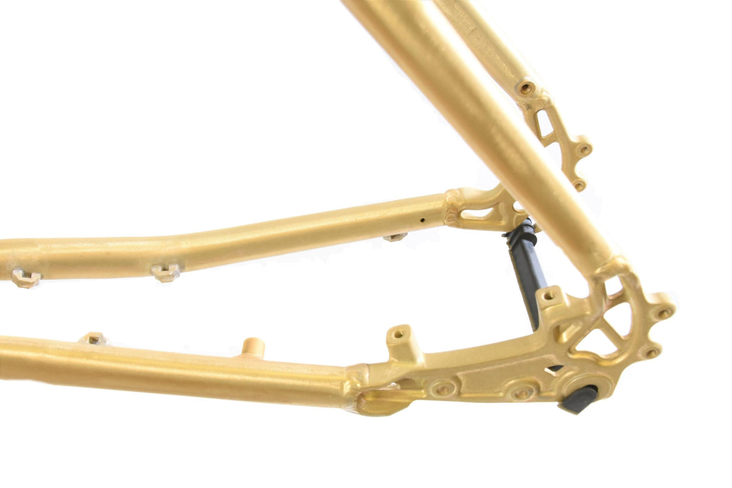 New E Bike Alloy Frame 700c (28”) Raw Finish 53cm Aluminium For Mid Motor Mount Bosch