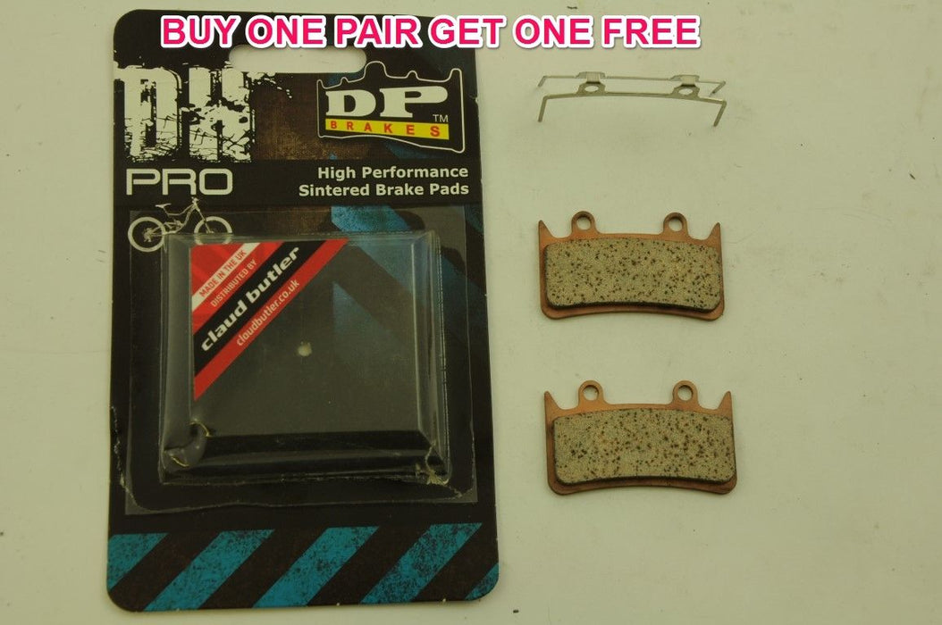 DH PRO BRAKES SINTERED BRAKE PADS DPDH016 HOPE MOTO 6 TI + FREE PAIR