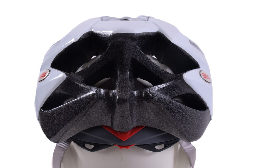 QUALITY BELL SLANT CYCLE HELMET WHITE ADULTS 54cm - 61cm SAFETY AT LOW PRICE