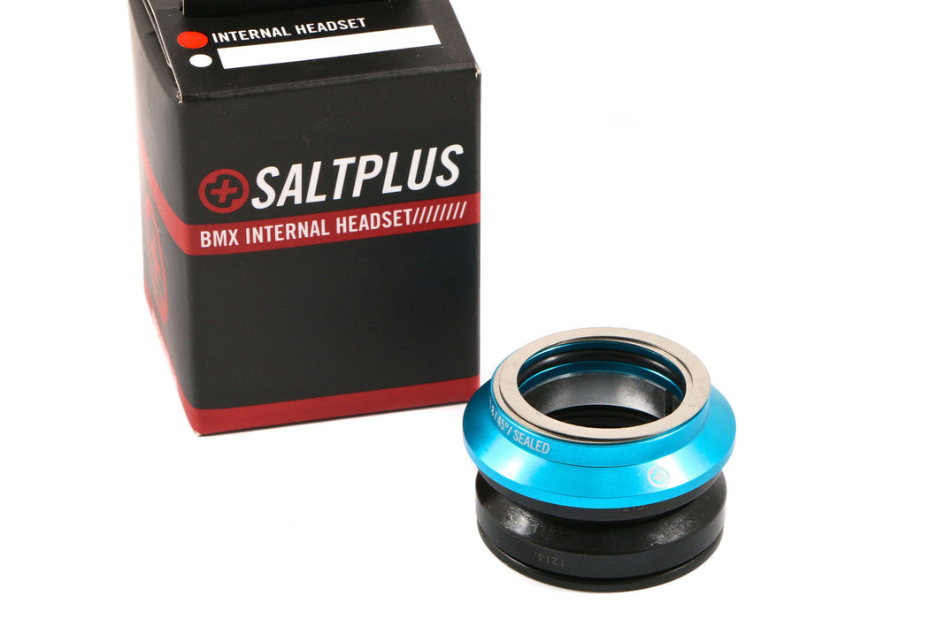 SALTPLUS ECHO AHEAD SEALED THREADLESS INTERNAL HEADSET 1-1-8” BLUE CYAN £10 OFF