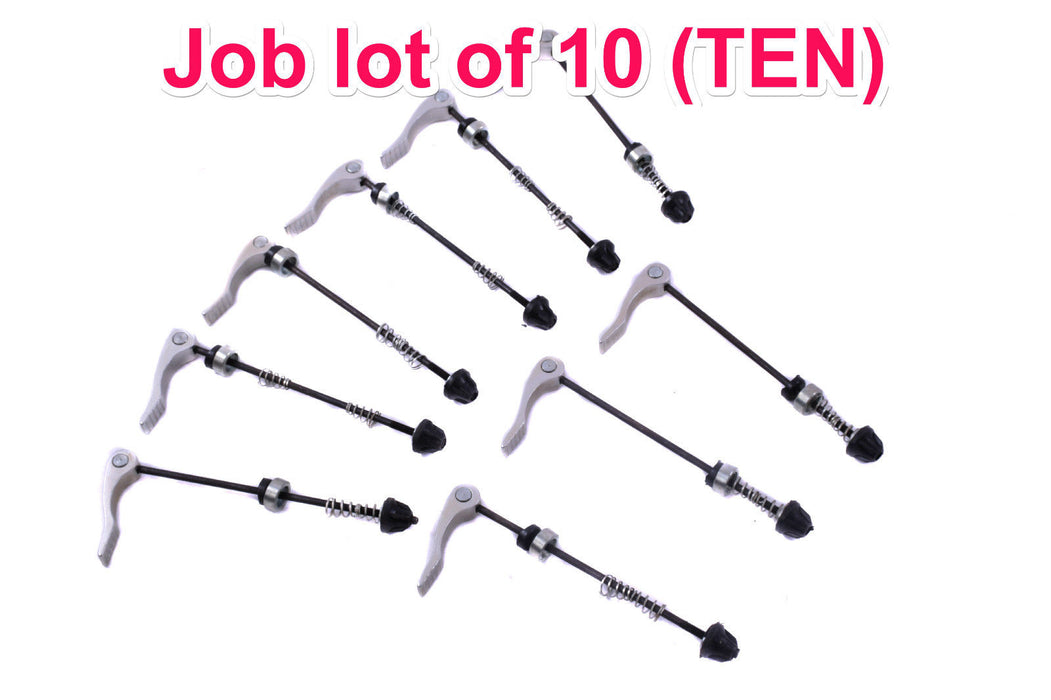 WHOLESALE JOB LOT 10 REAR QUICK RELEASE BIKE AXLE SKEWERS 166mm BARGAIN OFFER