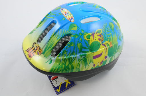 KIDDIES BEANSTALK CYCLE HELMET 48-52cm CHILDREN'S SAFETY HELMET GREAT IDEAL PRESENT - Bankrupt Bike Parts