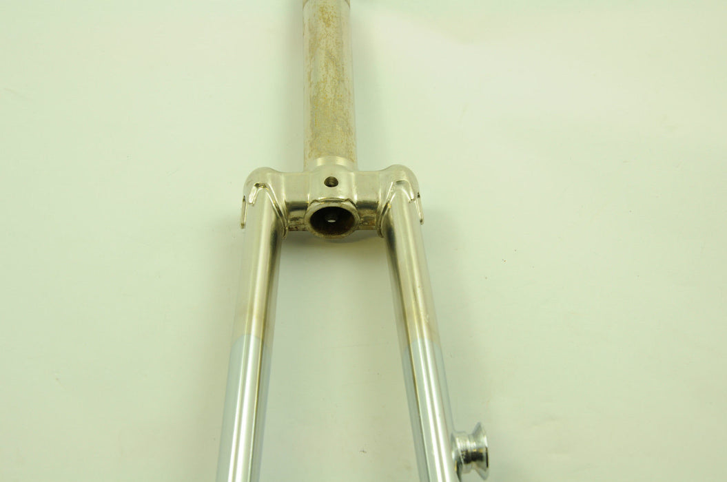 27"RACING BIKE FORK GENUINE NOS MADE IN 70's IDEAL 60's,70's,80's BIKE REBUILD