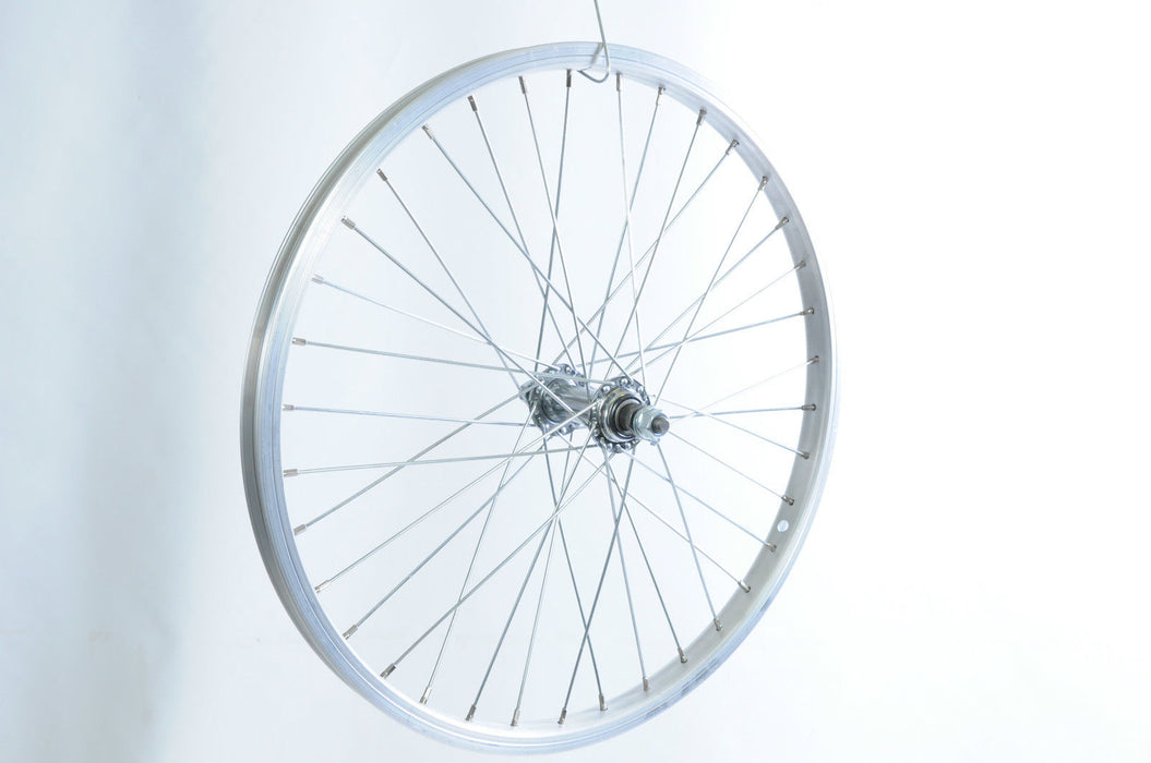 20 x 1.75 FRONT ALLOY 406 RIM WHEEL IDEAL FOLDERS, SHOPPERS,KIDS BIKES 100mm OLD