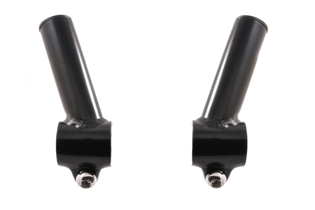 "STUBBIES" SHORT BAR ENDS BLACK CRANKED SHORTIE BIKE HANDLEBAR BAR-ENDS 50% OFF