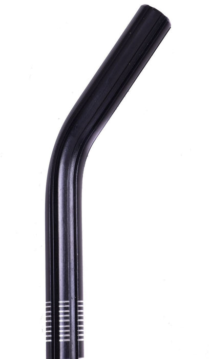 OLD SCHOOL BMX 22.2mm ALLOY FLUTED LAYBACK SEAT POST 16” SADDLE STEM BLACK