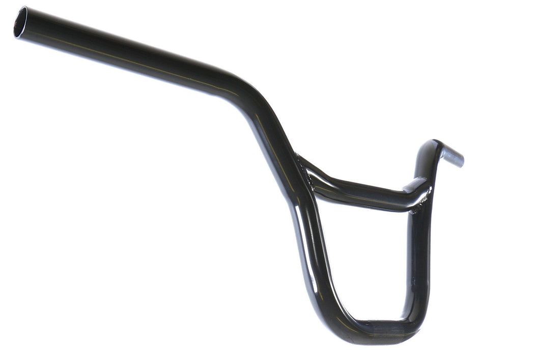 BLACK BMX HANDLEBARS 80's STYLE OLD SCHOOL BMX. NEW 600mm WIDE BMX BARS HB986