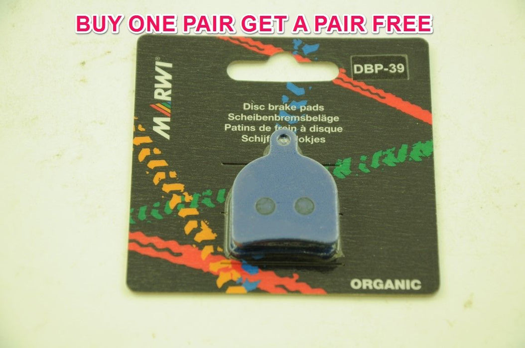 MARWI UNION ORGANIC DISC BRAKE PADS HOPE MONO TRAIL CALIPERS 1+1 FREE DBP-39