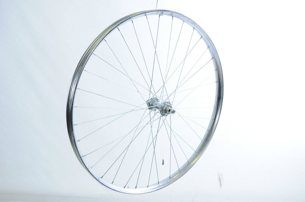 26 X 1/2 Front Wheel Vintage Roadster Bike Westwood Chrome Rim Rod Brake New