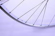 VINTAGE 24 x1 3-8" STEEL WHEEL SET CHROME FOR 50's,60's,70's 80's JUNIOR RACING - Bankrupt Bike Parts