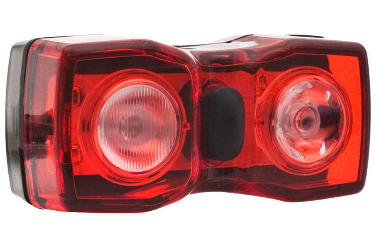 RSP RADIENT 2 LED 1-2 WATT USB RECHARGEABLE REAR BIKE LIGHT LAA730 60% OFF