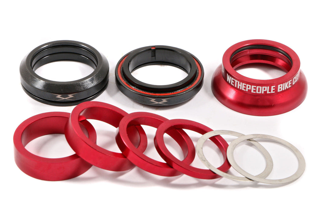 WeThePeople AHEAD SEALED THREADLESS INTERNAL HEADSET 1-1-8” RED £10 OFF RRP