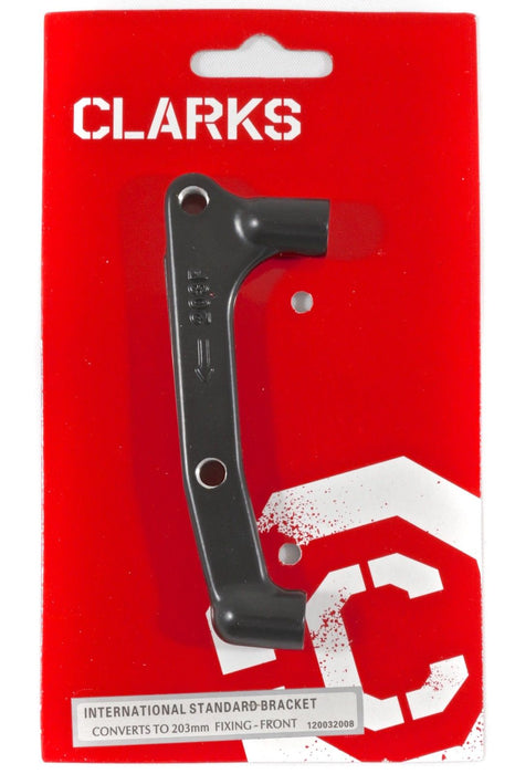 CLARKS 203mm ROTOR DISC BRAKE POST MOUNT BRACKET ADAPTOR CONVERTER 32008