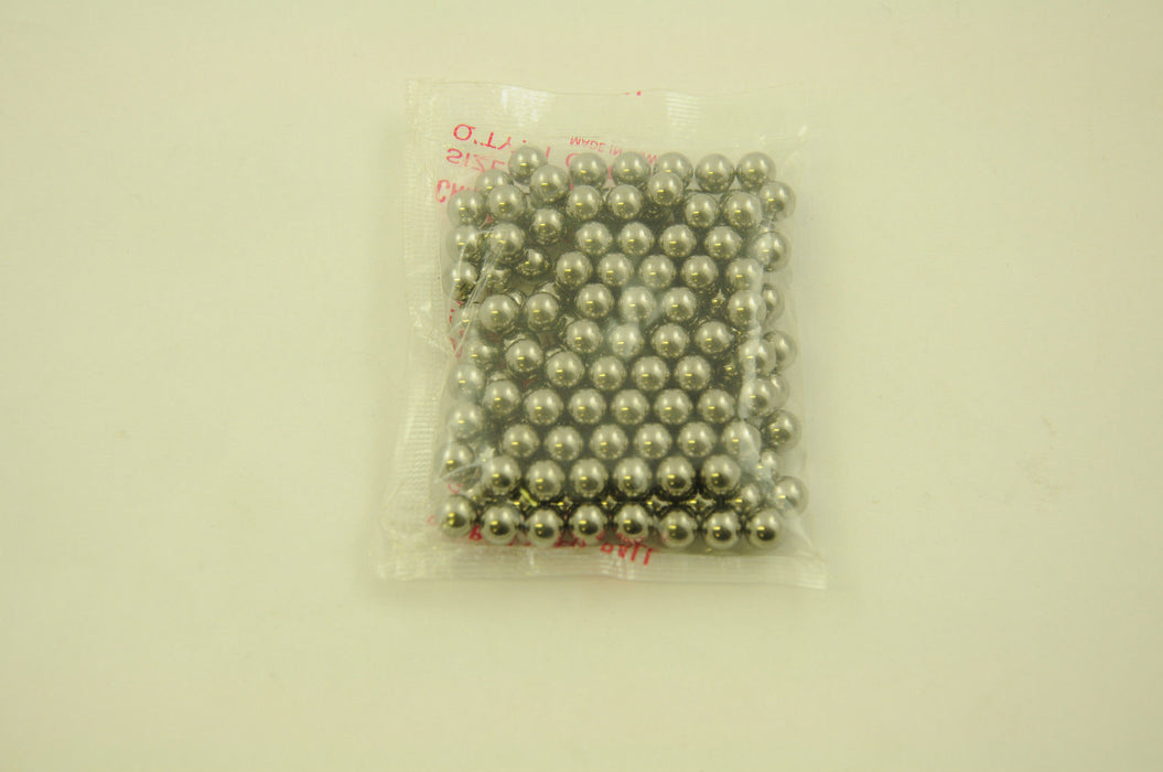 PACKET of 100 QUALITY 7-32” BALL BEARINGS, GROSS STEEL BALLS BIKES & LOTS OF USE