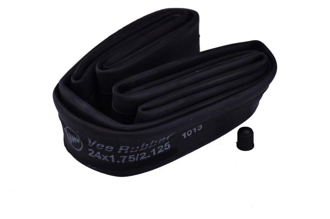 PAIR (2) SELF-SEALING INNER TUBES 24 x1.75- 24 x 2.125 CAR VALVE BMX,FOLDER,KIDS