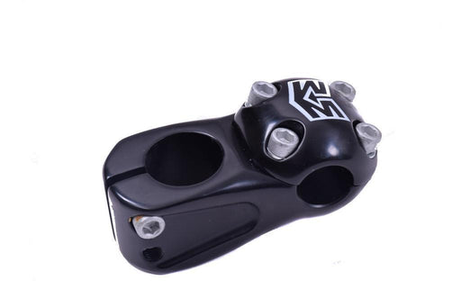 MONGOOSE BMX BLACK ALLOY SHORT A-HEAD HANDLEBAR STEM 50mm 1-1-8”  22.22mm - Bankrupt Bike Parts