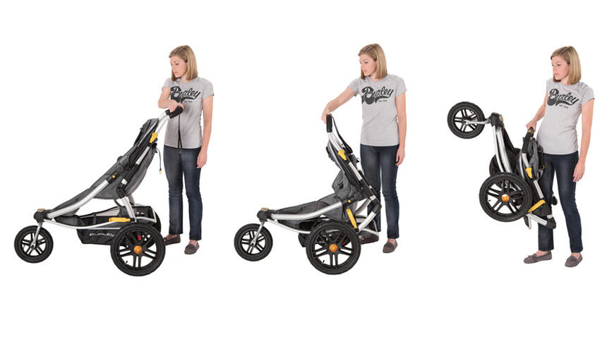 BURLEY SOLSTICE STROLLER JOGGER, BUGGY, PUSHCHAIR BLACK + SUSPENSION RRP £399.99