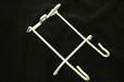 SPENCER WIRE BASKET HANDLEBAR HANGER ,HOLDER,HOOK FOR ATTACHING BASKET WHITE - Bankrupt Bike Parts